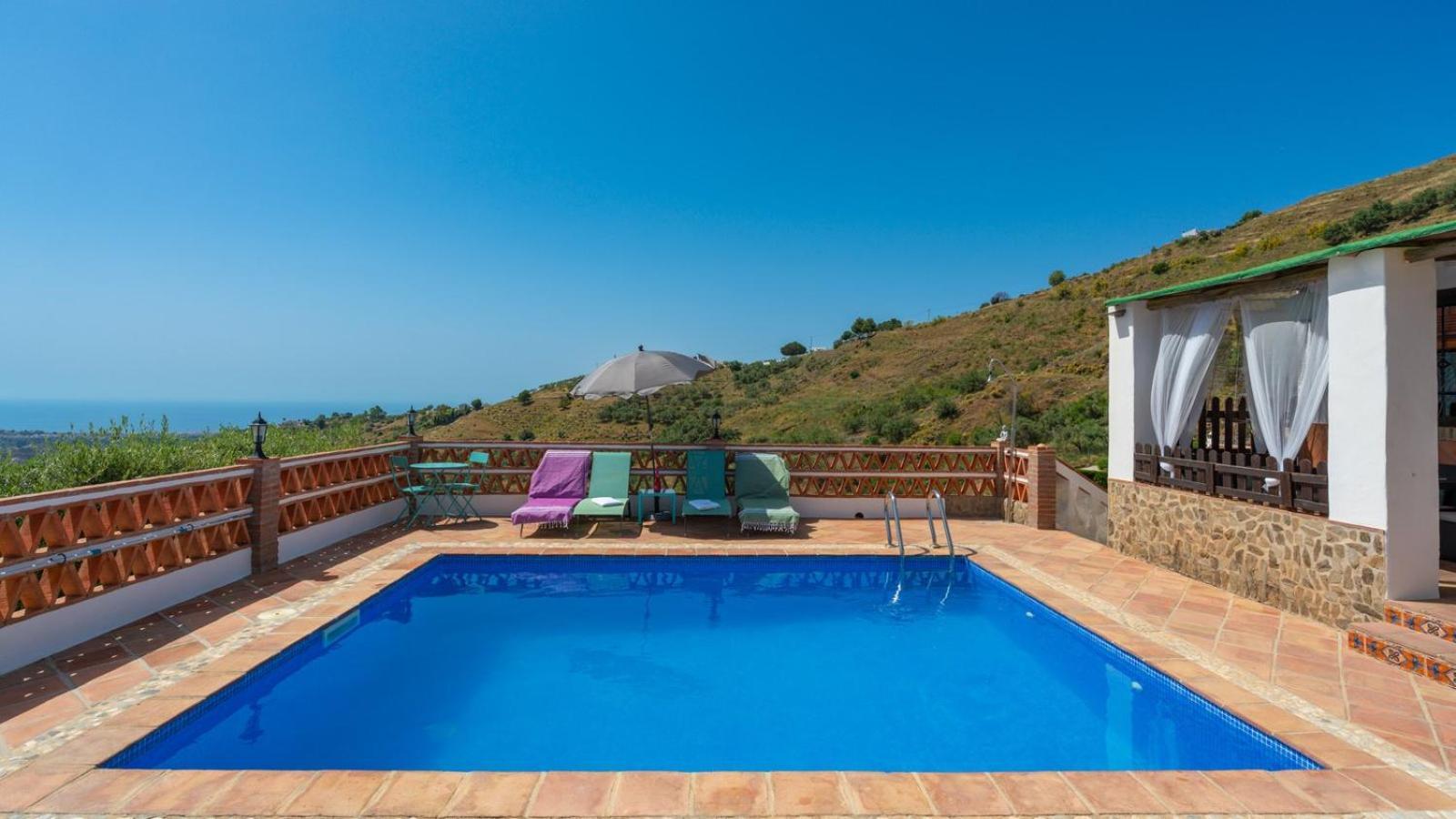 Cortijo El Mirador Frigiliana By Ruralidays Villa Exterior photo