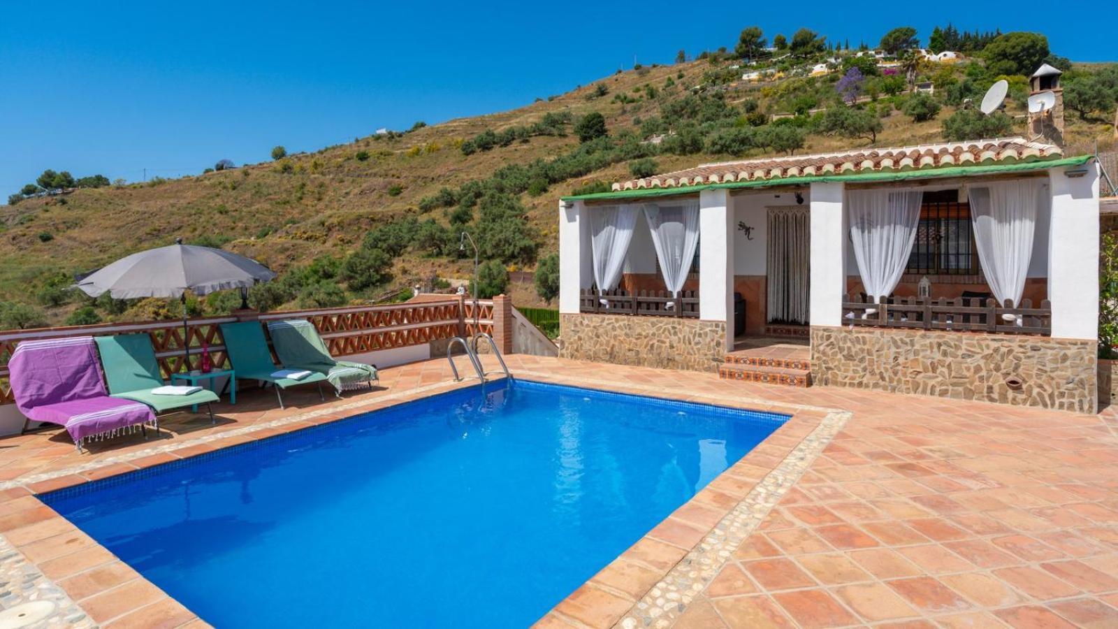 Cortijo El Mirador Frigiliana By Ruralidays Villa Exterior photo