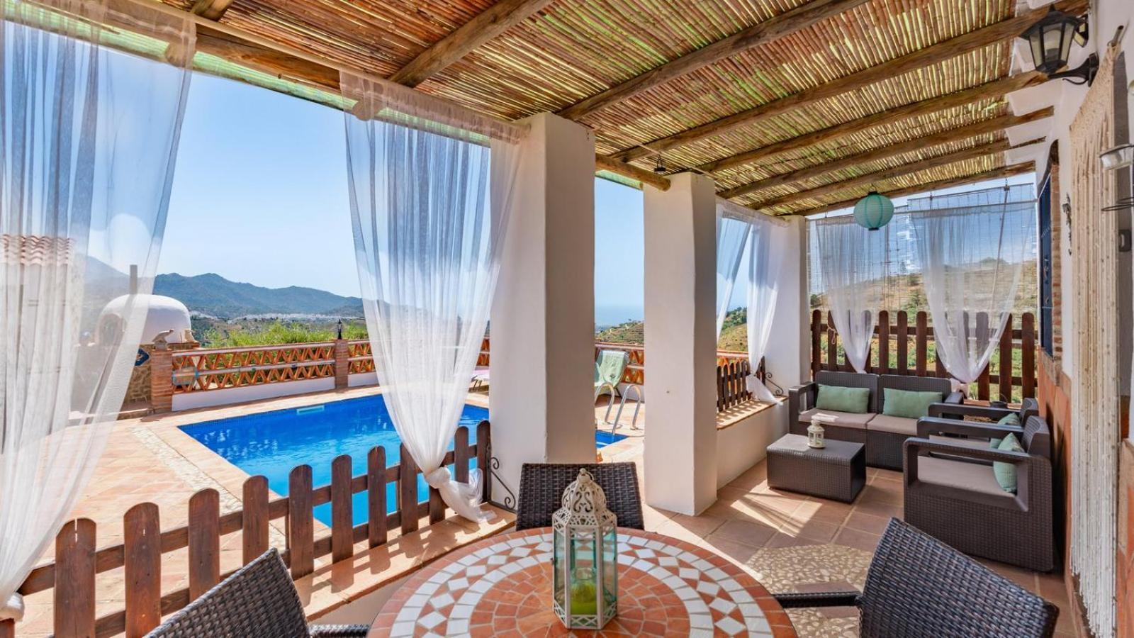 Cortijo El Mirador Frigiliana By Ruralidays Villa Exterior photo